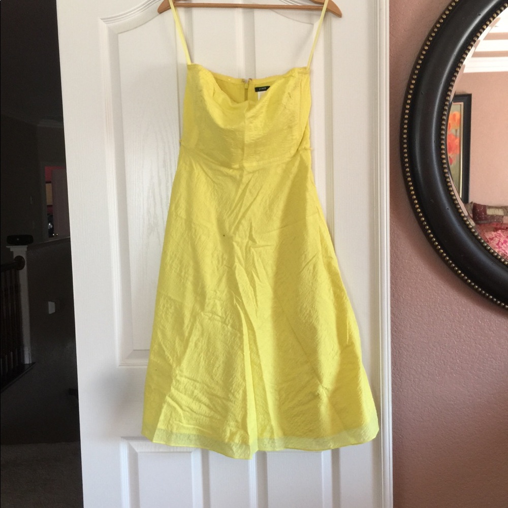 Jcrew strapless dress